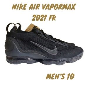 NEW Nike Air VaporMax 2021 FK Flyknit Shoes Sneakers Black DH4084-001 Me…